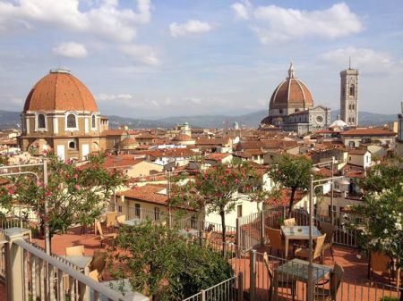 The city of Florence in Italy